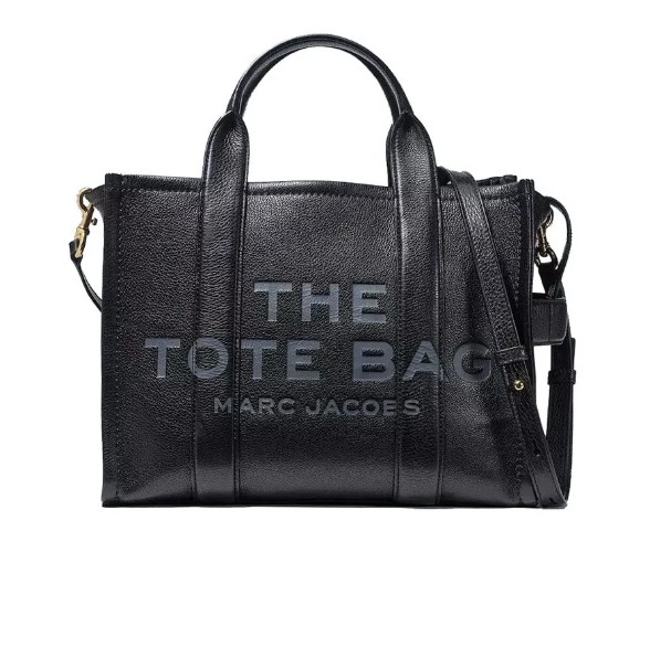 Bolsa Tote Bag Traveler Marc Jacobs Mediana Piel Negra