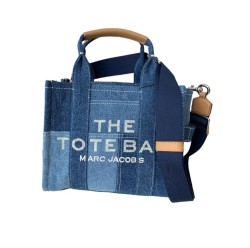 The Denim Small Tote Bag Mezclilla 26cm