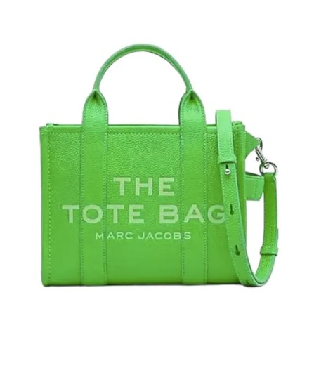 The Marc Jacobs Tote Bag Piel Chica Verde 26cm