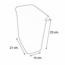 RECIPIENTE ULTRA-LATCH 16 TAZA RECTANGULAR STERILITE.