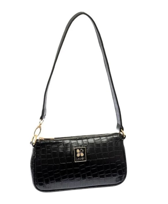 Bolsa Para Dama Jennyfer Satchel Negro 9505-1
