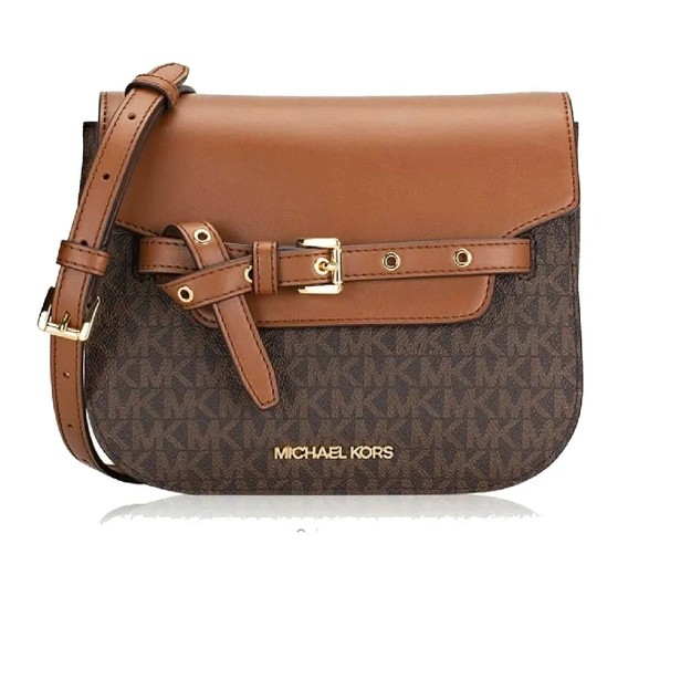 BOLSA CROSSBODY EMILIA MICHAEL KORS 35S2GU5C1B CAFÉ