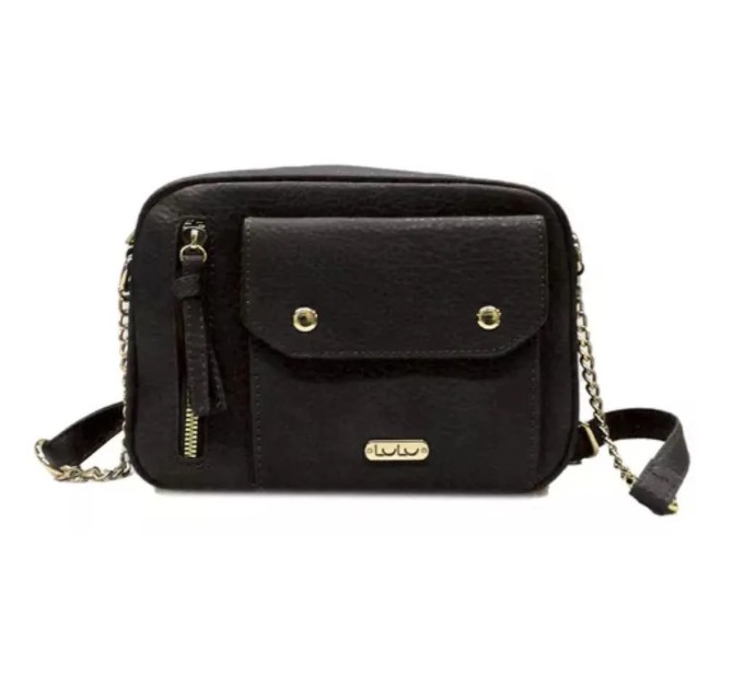 Bandolera Dama Lulu Color Negro