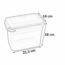 RECIPIENTE ULTRA LATCH 12.5 TAZA RECTANGULAR STERILITE.