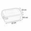 RECIPIENTE ULTRA LATCH 3.5 TAZA RECTANGULAR STERILITE.