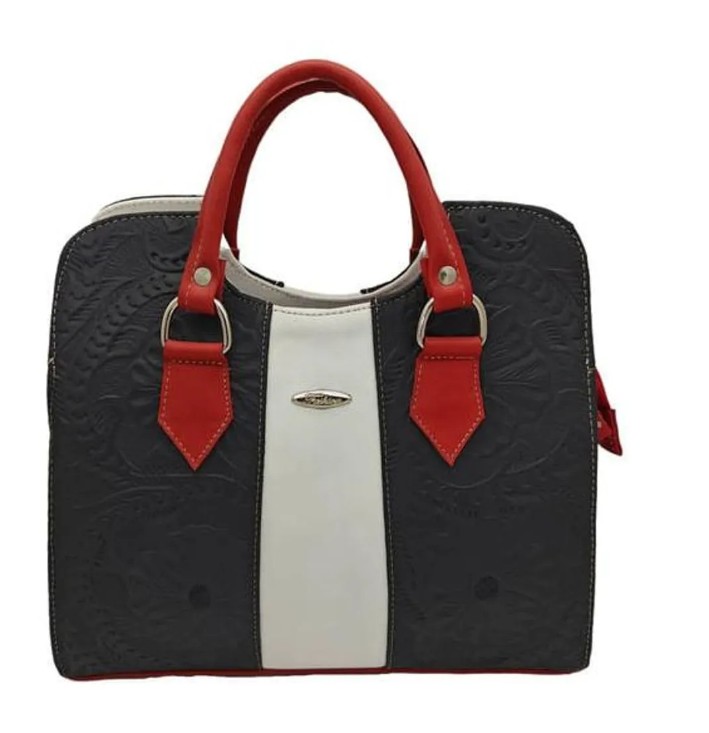 Bolsa en Piel Vacuno Cincelada Fana Thaliss Multicolor