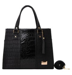 Bolsa Fana Irma Color Negro Premium