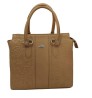 Bolsa en Piel Vacuno Cincelada Fana Camila Camel