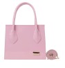 Bolsa Fana Jena Color Rosa Se Única