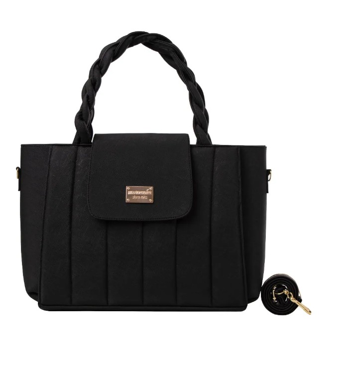 Bolsa Fana Kaira Color Negro Fina