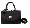 Bolsa Fana Milan Color Negro Bonita