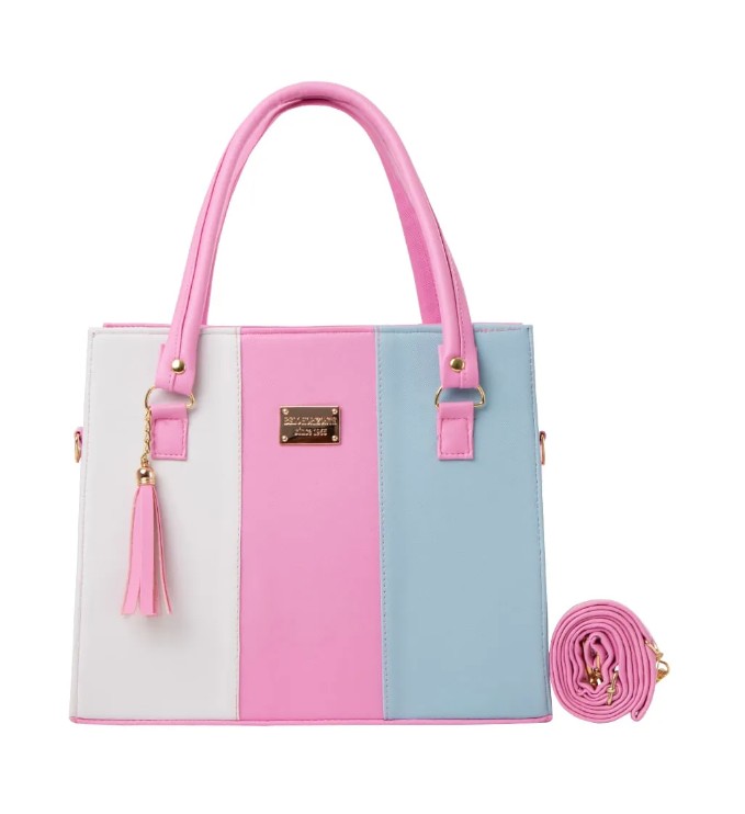 Bolsa Fana Irem Color Rosa/Lila Refinada