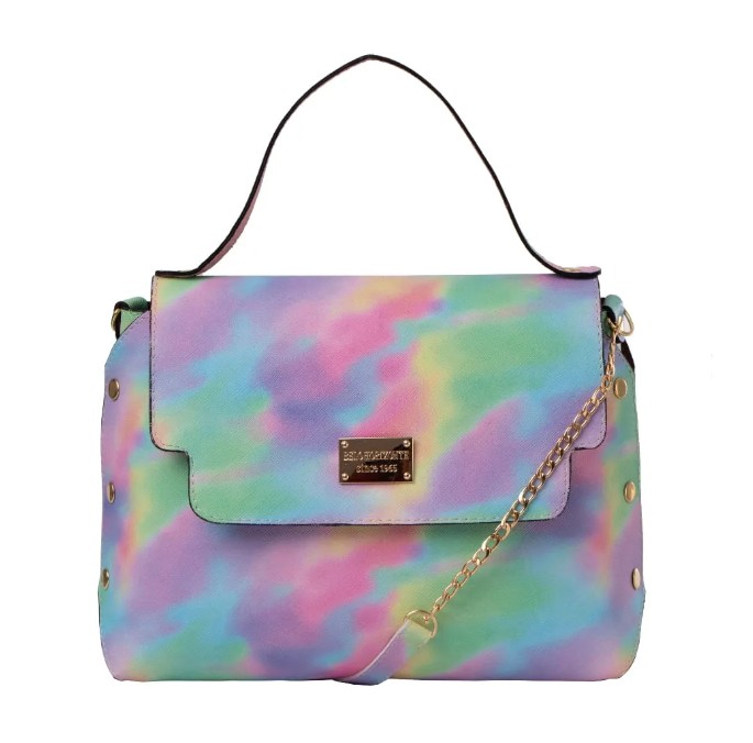 Bolsa Fana Jacoba Color Arcoiris Preciosa