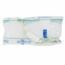 JALADERA LATON BRILLANTE CON PLASTICO BLANCO FINCSA.