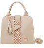 Bolsa Fana Malu Color Beige Elegante