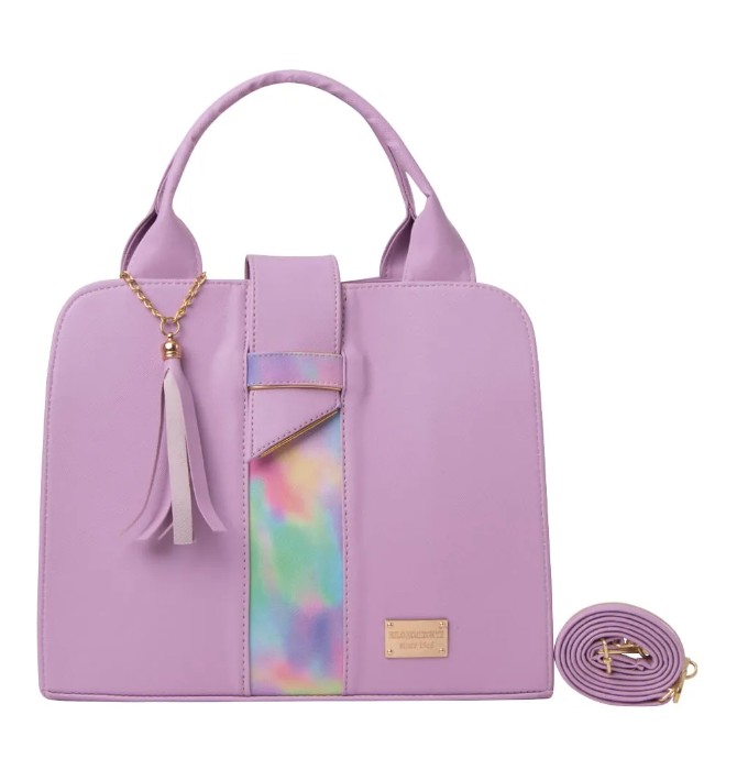 Bolsa Fana Malu Color Lila Reforzada