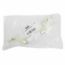 JALADERA LATON BRILLANTE CON CERAMICA BLANCO FINCSA.