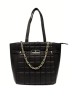 Bolsa Tote Para Dama Con cadena Decorativa Ted Lapidus