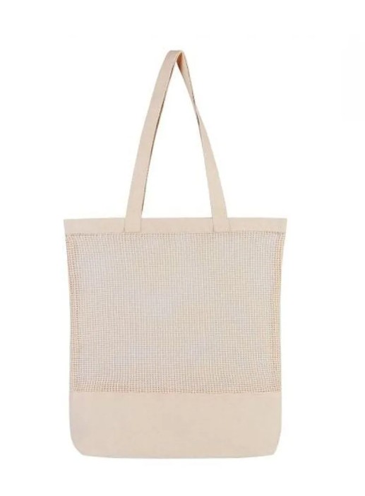 Bolsa De Algodon Reutilizable 38 X 40 Cm Beige SIN 251