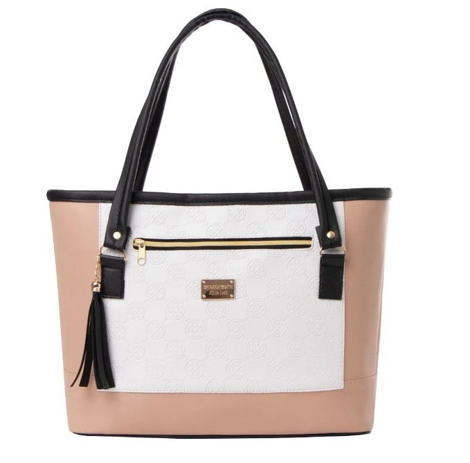 Bolsa Fana Lala Color Blanco / Maquillaje Se Única