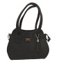 Bolsa en Piel Vacuno Cincelada Fana Cleopatra Negro