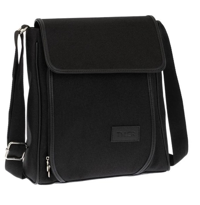 Bolsa Crossbody Bandolera Tyler 9579-1 Negro