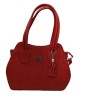 Bolsa en Piel Vacuno Cincelada Fana Cleopatra Rojo