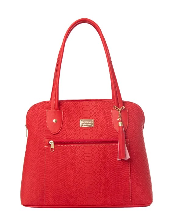 Bolsa Fana Idalia Color Rojo Moderna