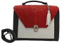 Bolsa en Piel Vacuno Cincelada Fana Mercedes Multicolor