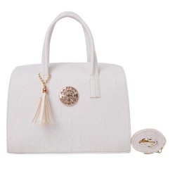 Bolsa Fana Luciana Color Blanco Espectacular