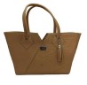Bolsa en Piel Vacuno Cincelada Fana Lorena Camel