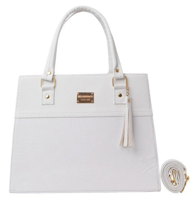 Bolsa Fana Maura Color Blanco Refinada