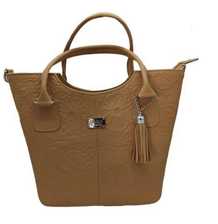 Bolsa en Piel Vacuno Cincelada Fana Wendy Camel