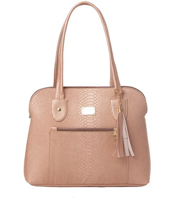 Bolsa Fana Idalia Color Oro Rosado Premium
