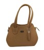 Bolsa en Piel Vacuno Cincelada Fana Cleopatra Camel
