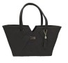 Bolsa en Piel Vacuno Cincelada Fana Lorena Negro