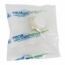 BOTON LATON BRILLANTE CON CERAMICA BLANCA FINCSA.