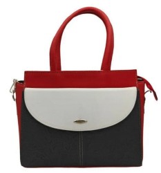 Bolsa en Piel Vacuno Cincelada Fana Francis Multicolor