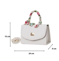 Bolsa Fana Milan Color Blanco Fashions