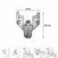 BASE MONTAJE CLIP FACE FRAME