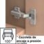 BISAGRA MODUL 100 C-TAQ PIEZA BLUM