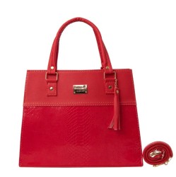 Bolsa Fana Maura Color Rojo Espectacular