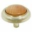 BOTON LATON BRILLANTE CON MADERA ENCINO FINCSA.