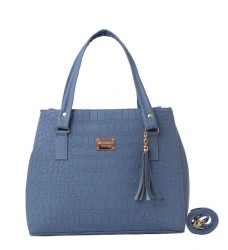 Bolsa Fana Ileana Color Azul Fashions