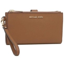 Cartera Michael Kors Double Zip Wristlet 35F8GTVW0L Miel
