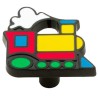 BOTON 69575 DISEÑO DE TREN EN COLORES LIBERTY