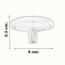BOTON 30778 SHELL SATIN GOLD KNOB HILL.