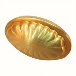 BOTON 30778 SHELL SATIN GOLD KNOB HILL.