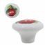 BOTON CERAM MUSH APPLE WHITE LIBERTY