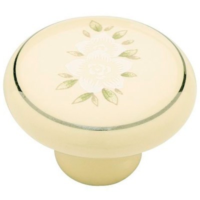 BOTON 69343 CERAMIC FLOWER IVORY BRAINERD